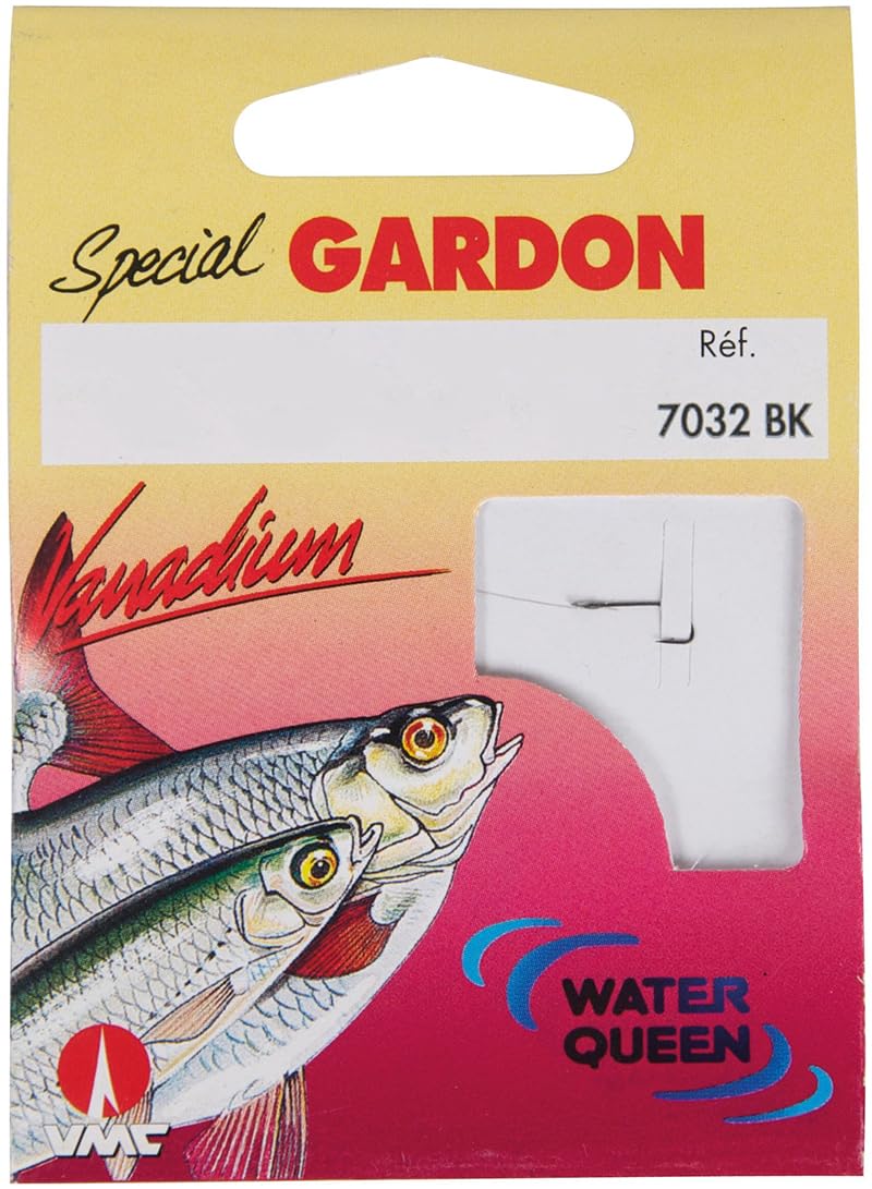 Hameçon Monté WATER QUEEN - Cristal Bleu Sans Ardillon, N°18, 35 Cm, Diamètre 0.10 Mm