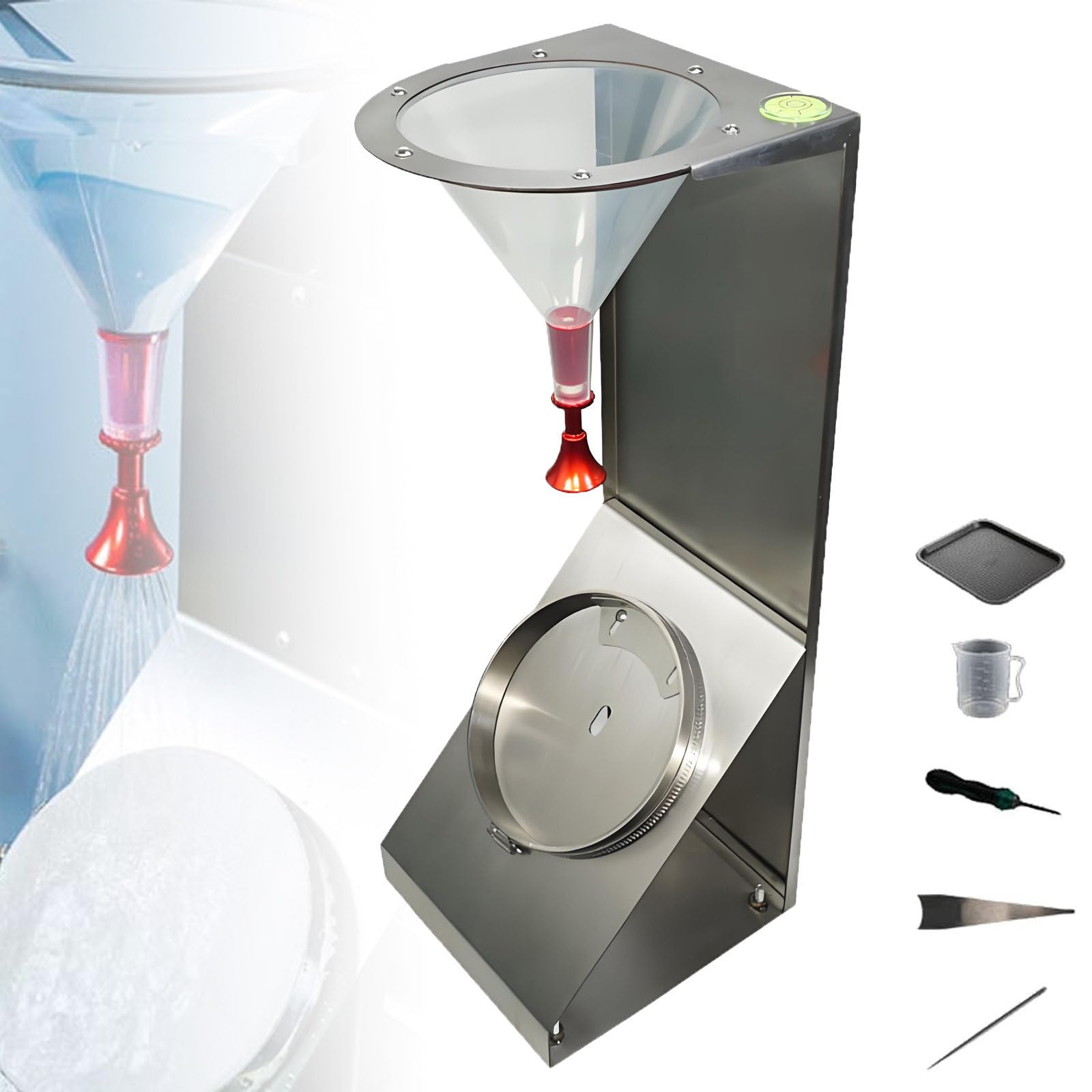 NYANS Textile Wetness Tester, Fabric Spray Rating Device with Adjustable Nozzle, 45° Sample Angle, for the Textile, Medical, and Garment Manufacturing Industries