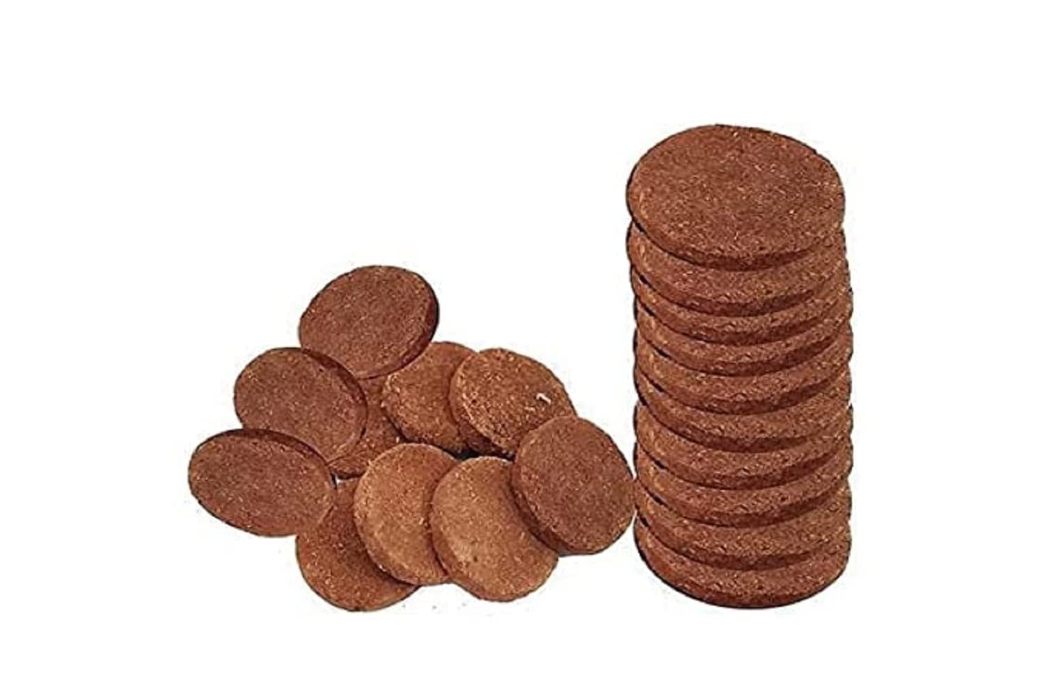 Holy Cow Dung Cake for havan Pooja, Handmade Desi Gau ke kande/Upla/uplay for Yagna Pooja 30 Pcs