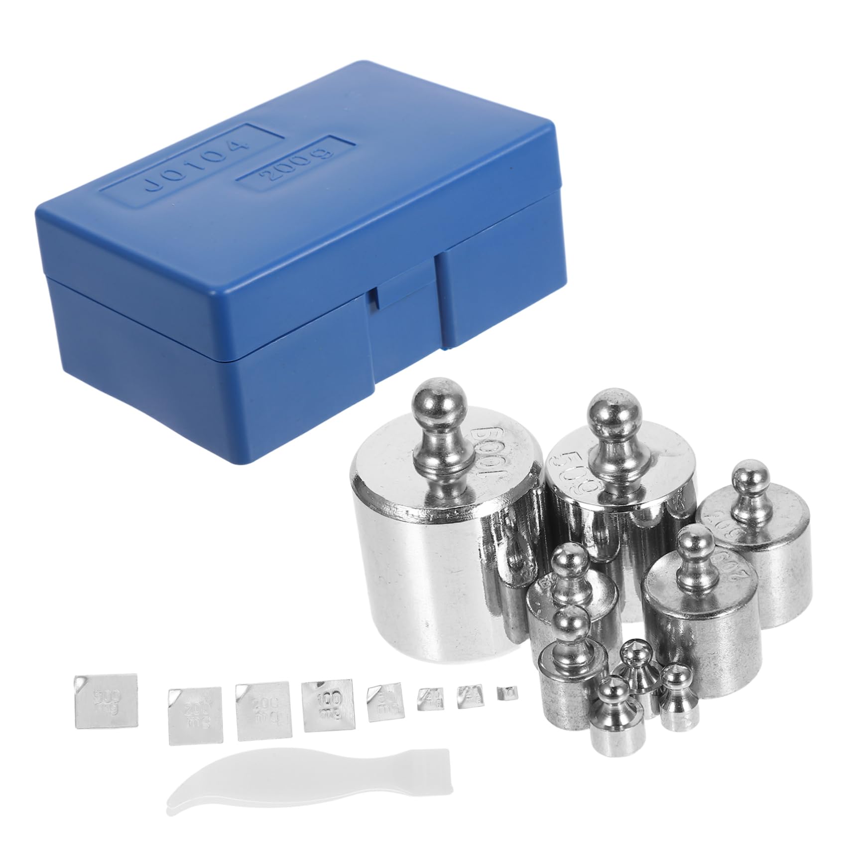 Homoyoyo Precision Calibration Weights Set Scale Tweezer Calibration Weight Kit for Kitchen Use-image-25