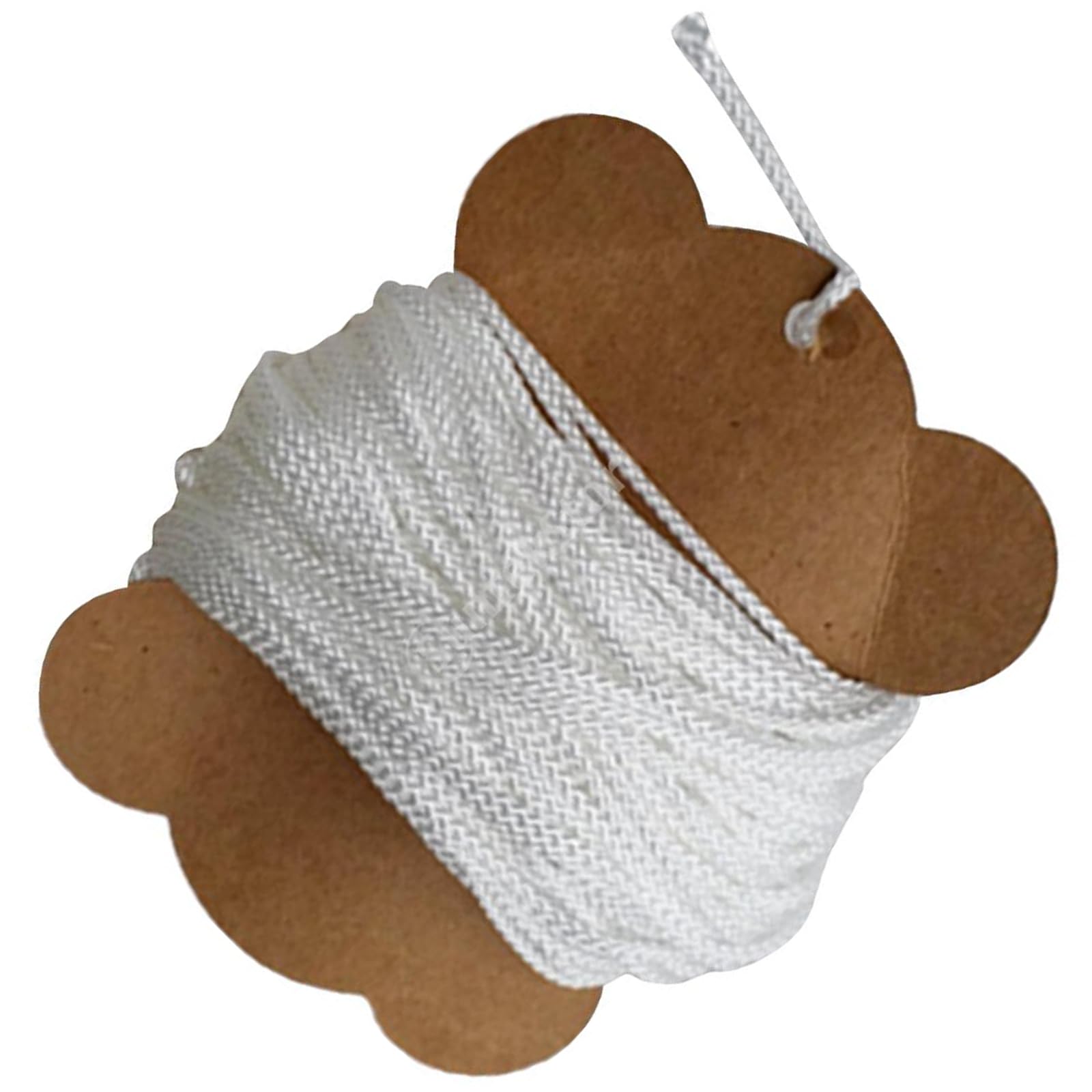 Pencheak White Strength Spool Reel Line Cord Scubas Diving Handle Finger Spool Reel Round Lines For Dive Scubas Handle