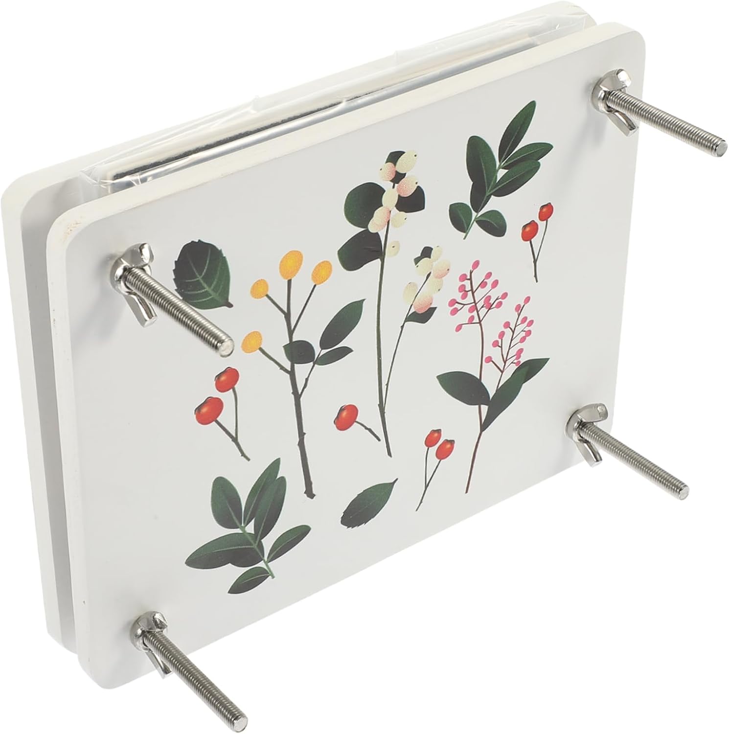 HOMSFOU Flower Craft Press Kit Plant Press Embossing Device Specimen Tools Kit