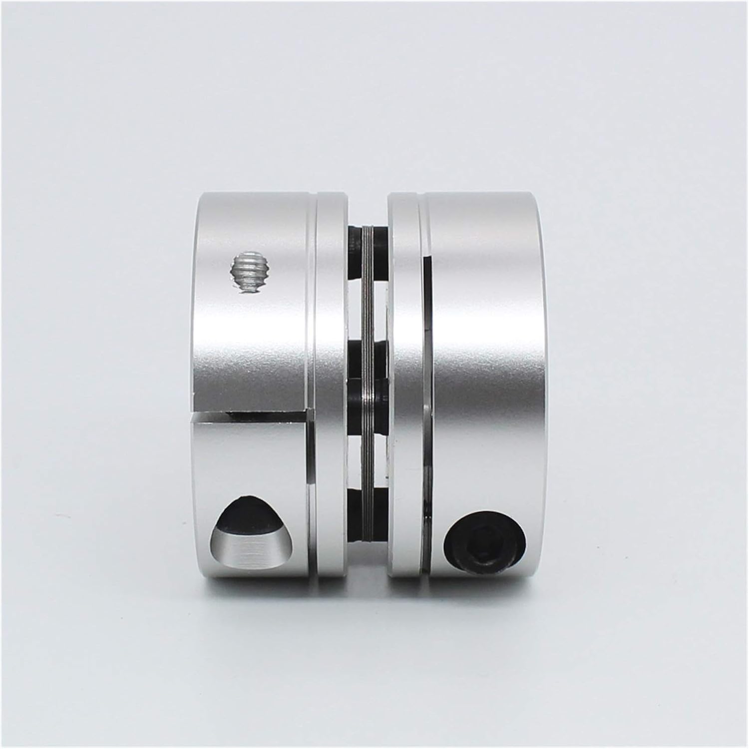 DOLUNTO Couplings Coupler Single Disc Coupler D50 L44 Flexible Diaphgram Coupling Elastic Joint for Stepmotor (Inner Diameter : 12x14mm)