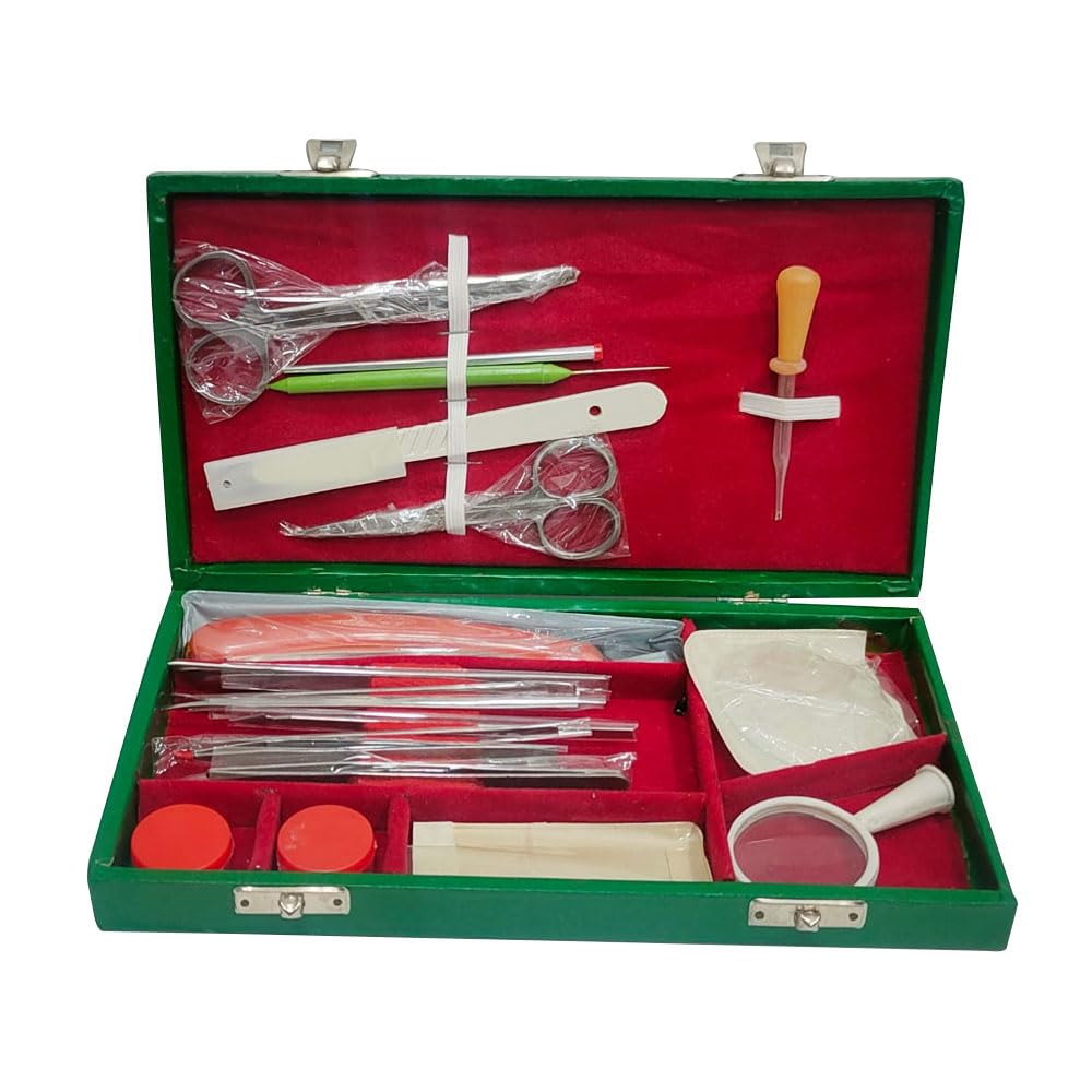 DESCO Rohit Dissecting kit of 19 instruments with wooden box (B0CLRQ8CST) Amazon Price History, Amazon Price Tracker
