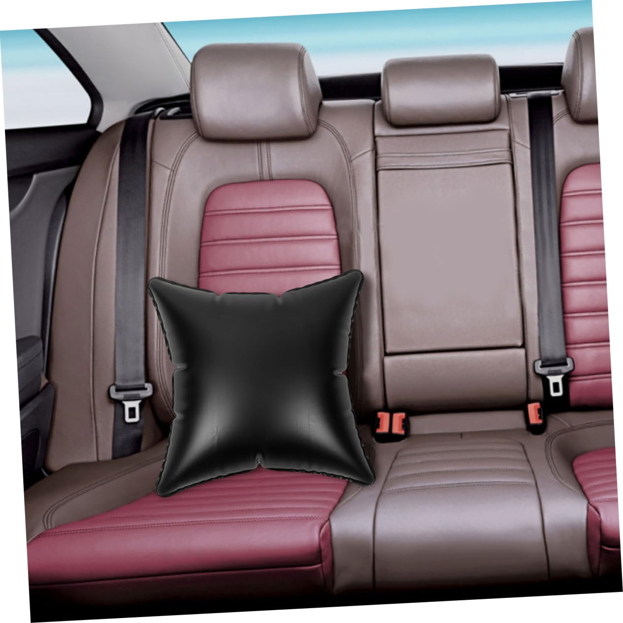 MAGICLULU 4 Pièces Oreiller Gonflable Insertion D'oreillers De Canapé De Voyage Gonflable Coussin e De Randonnée Coussin De Dos e Gonfler L' PVC