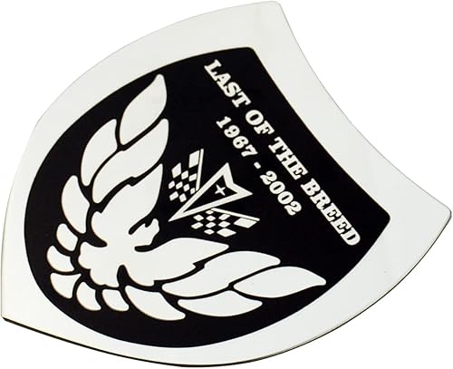 Miniatura 4 de 2 calcomanías de metal 3D de Last of The Breed Lotb Emblem de repuesto para 1967-2002 con licencia G-M