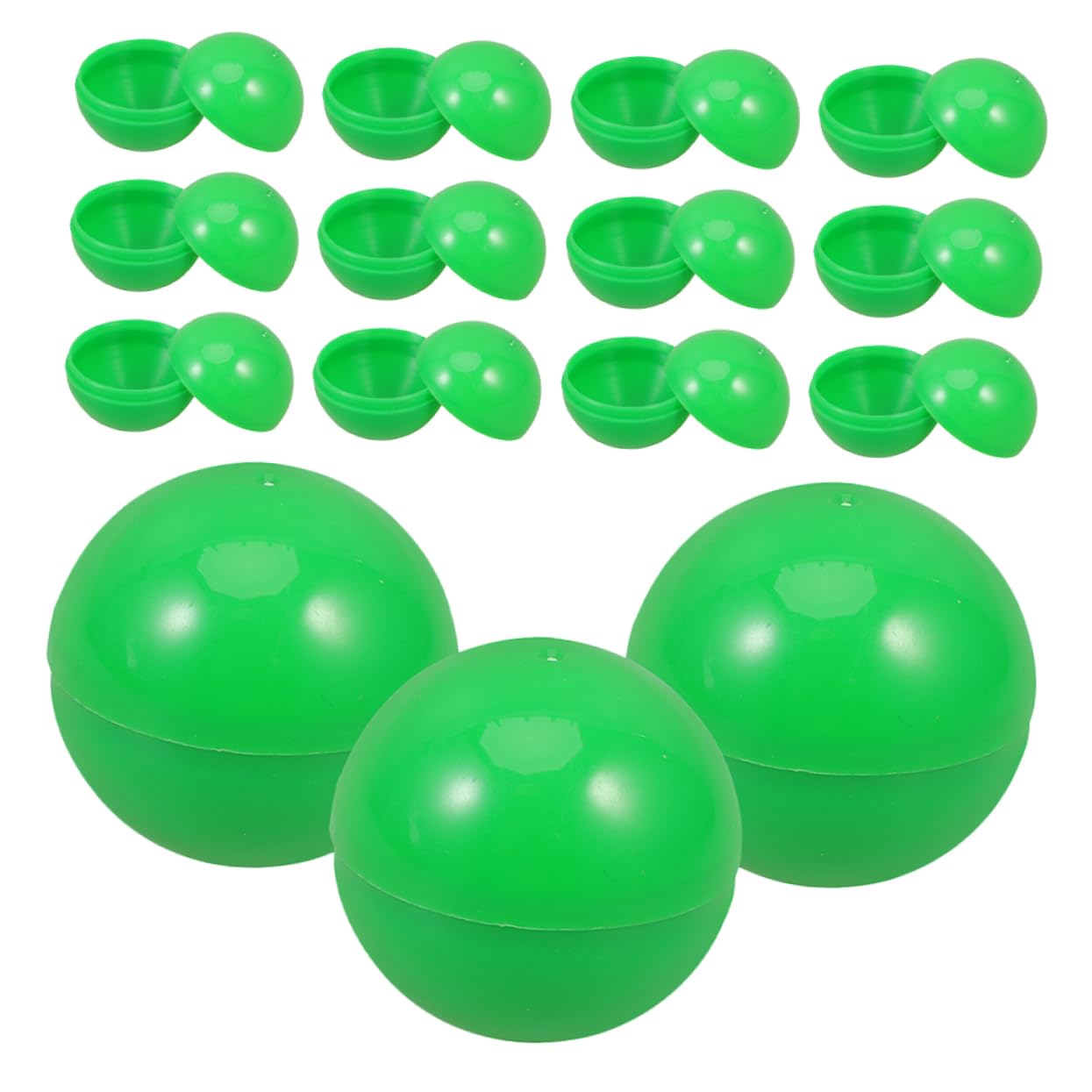 OKUMEYR Raffle Balls 25pcs Lightweight Hollow Plastic Balls Small Pingpong for Bulk Orders Perfect for Parties and Events