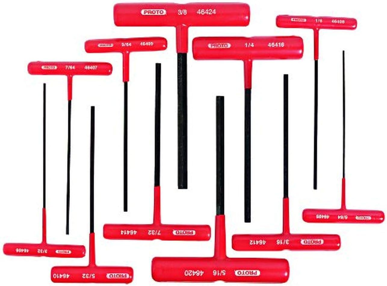 Stanley J4968 T-Handle Hex Key Set,11-pc