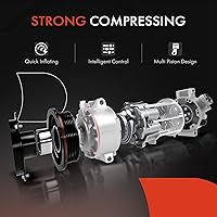 Vista 7 de A-Premium Compresor de aire acondicionado con embrague compatible con Nissan Altima SL y SV 3.5L 2013-2018