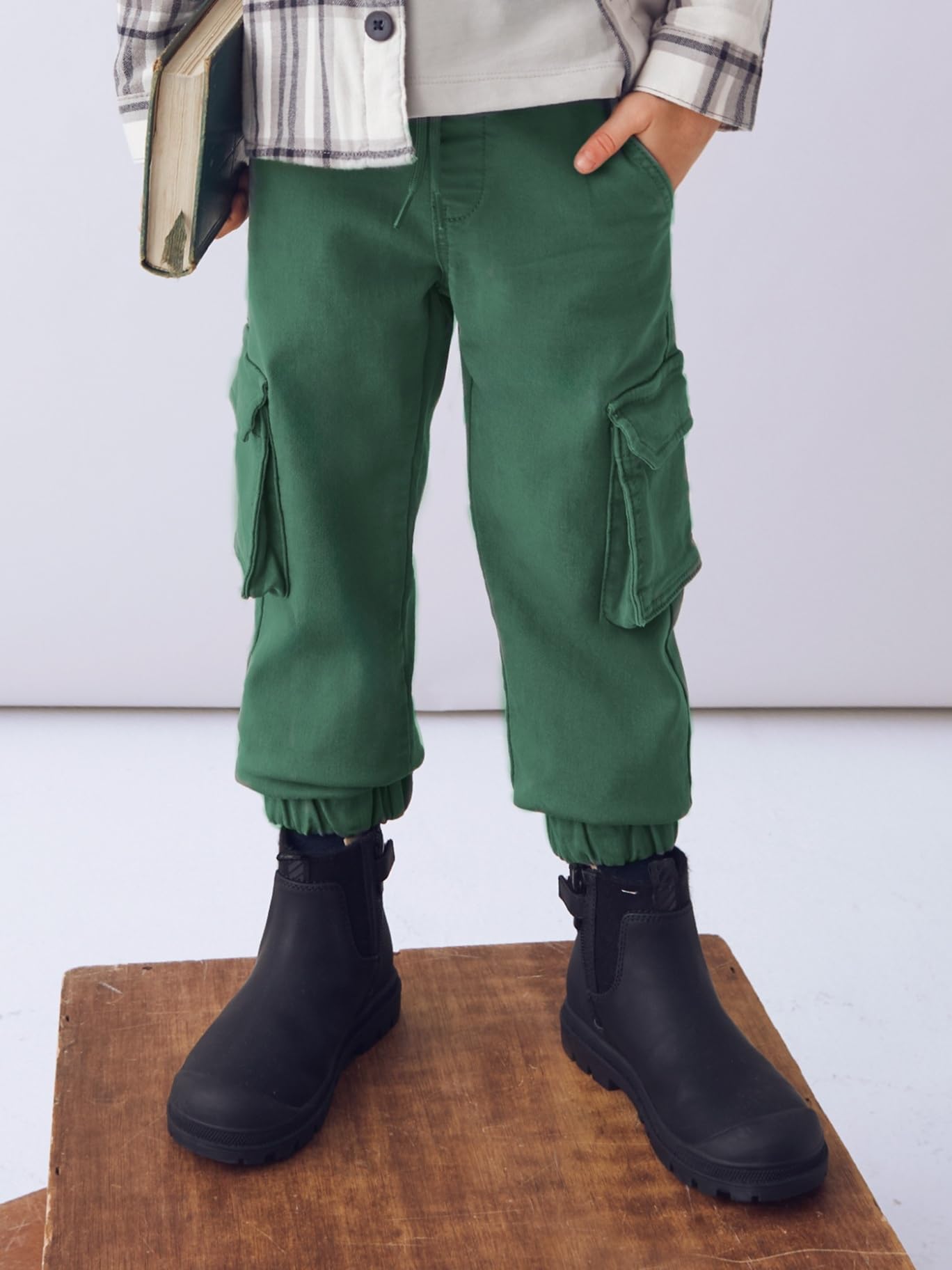 Mayoral Pantalon Cargo Soft para niño Abeto