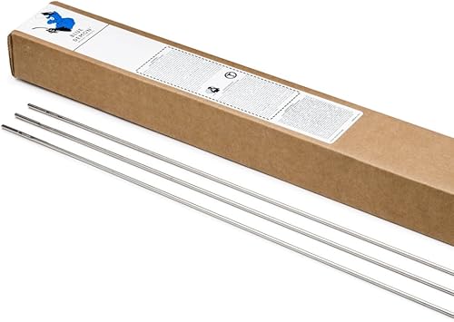 Vista 8 de Blue Demon ER308L 0.035 pulgadas x 36 pulgadas x 2 libras TUBO, plateado (ER308L-035-02T)