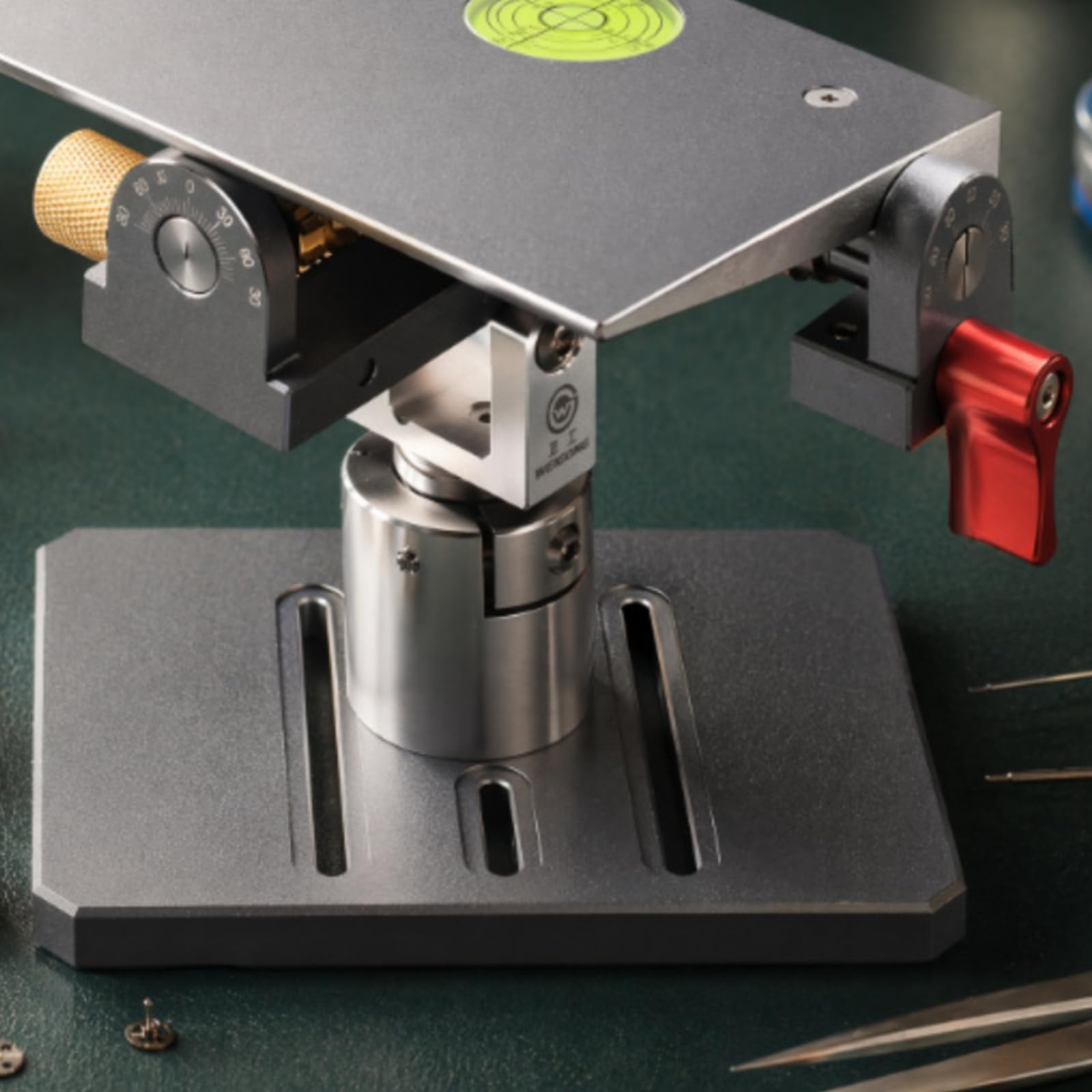 Tablero con Estable Soporte con Base Versátil Herramienta para Relojeros, Joyeros