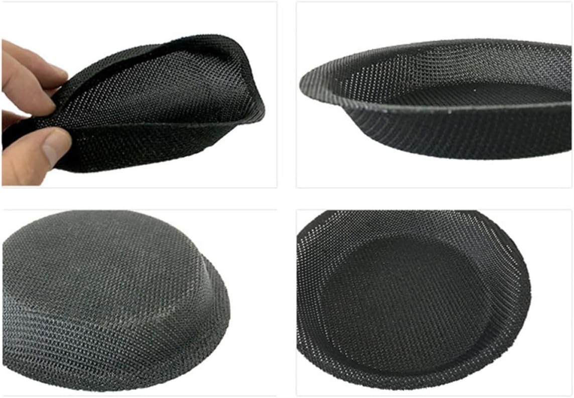 Flexible Mini round Hamburger Mold Silicone Reusable Black Baking Pan