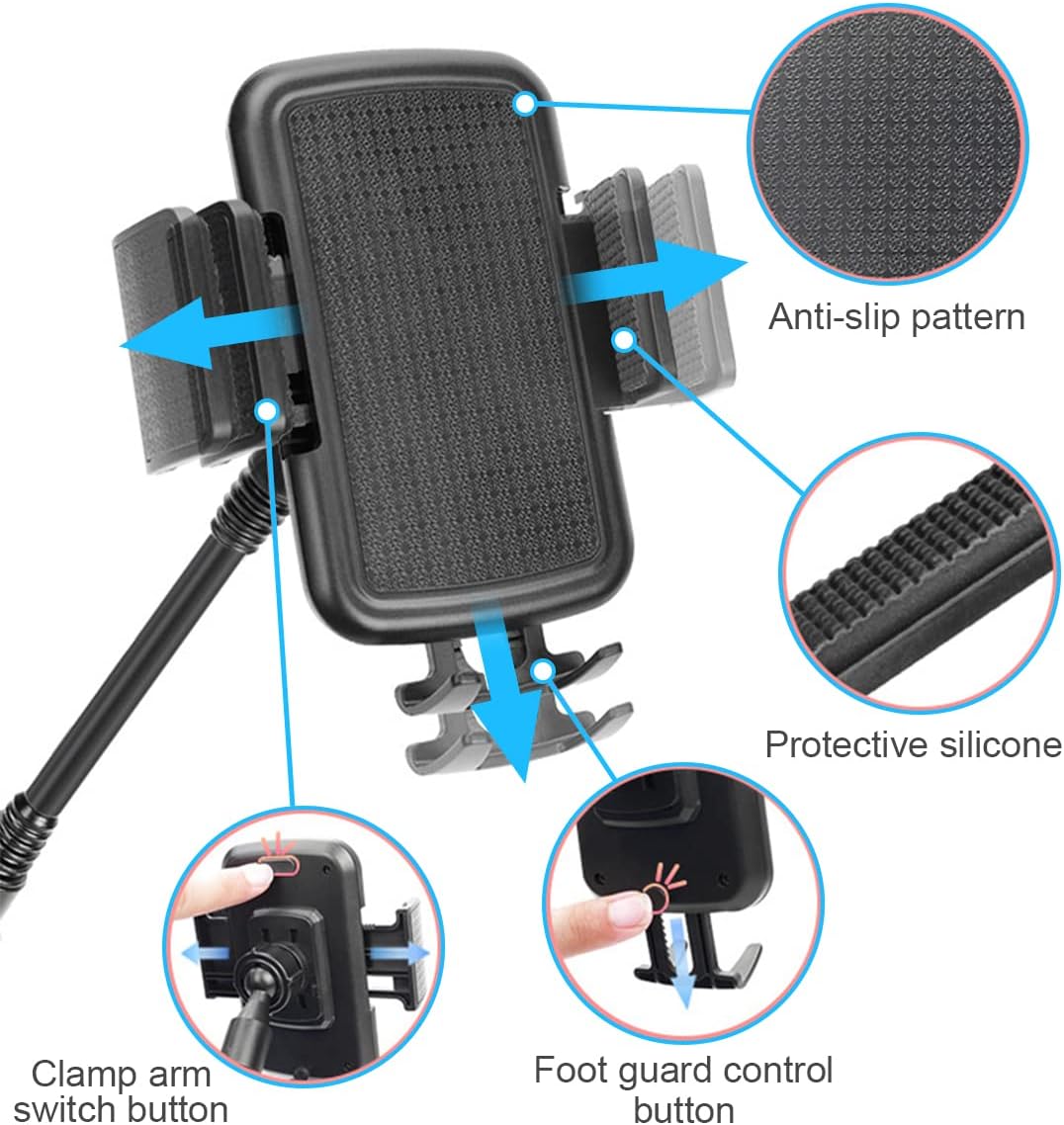 Cup Holder Phone Mount for Car, Upgraded Rotatable Phone Holder, Compatible with iPhone11/11pro/pro max/12/12 pro, Samsung Galaxy, Car Accessories