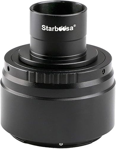 Soporte adaptador de cámara para telescopio sin espejo Nikon Z Series - con adaptador T de 1.25 pulgadas - para telescopio Prime Focus y fotografía