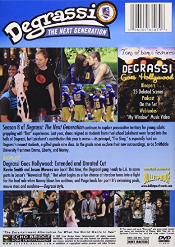 DVD Degrassi The Next Generation Temporada 8 Edición de Alemania 3