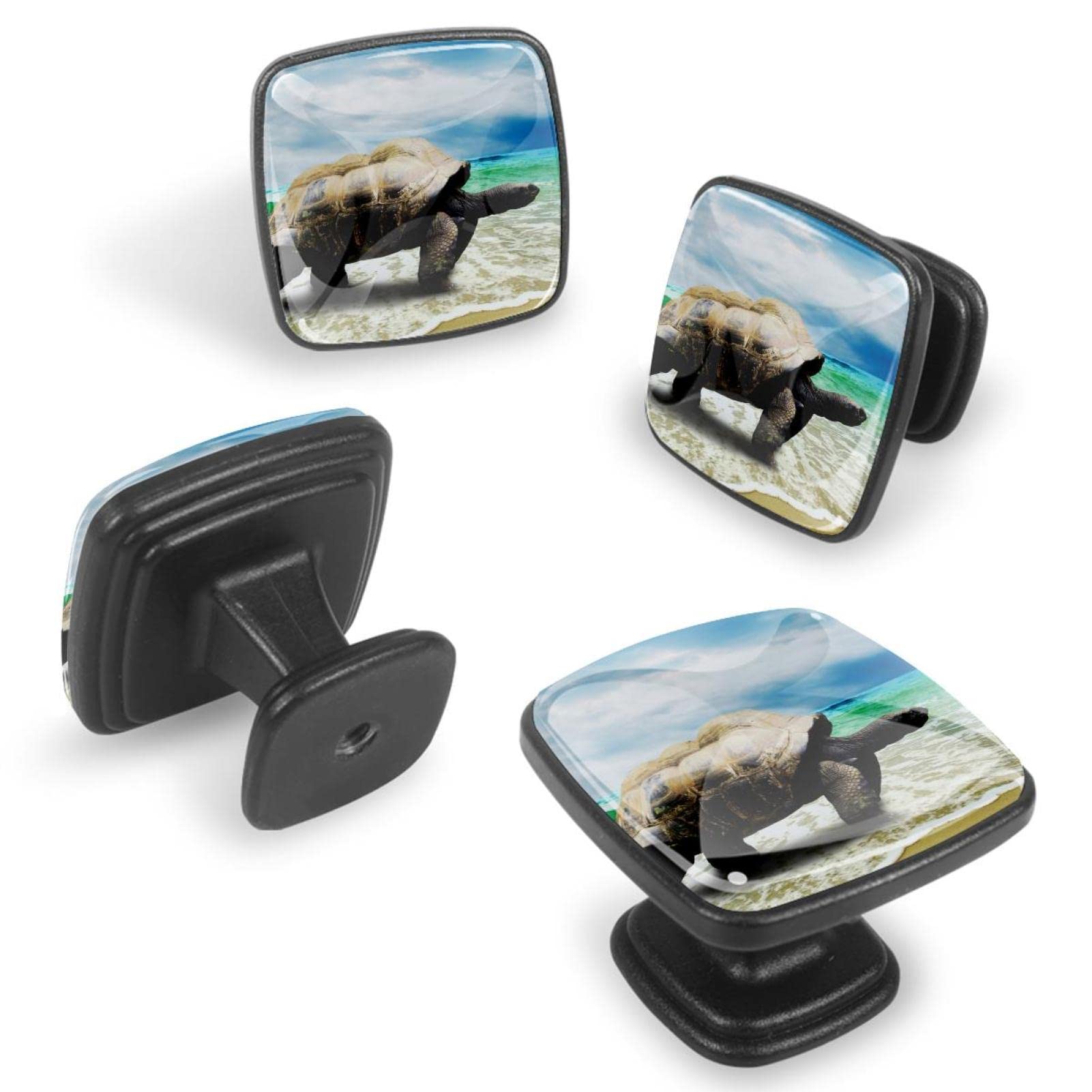 Boutons d'armoire tortue marine pour rafraichir vos boutons de tiroir x12