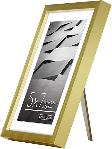 Vista 35 de Americanflat - Marco de fotos de vidrio irrompible Nogal