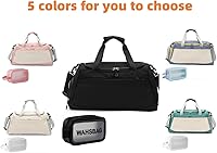 Vista 4 de Bolsa de gimnasio..., Rosado