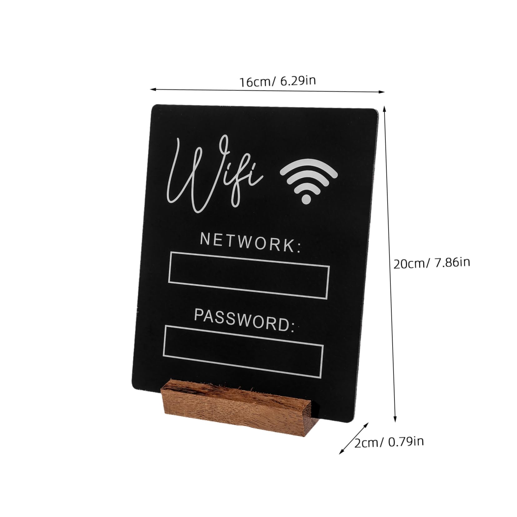 Amazon | Frcolor サインプレート 案内 Wi-Fi表示板 アクリル