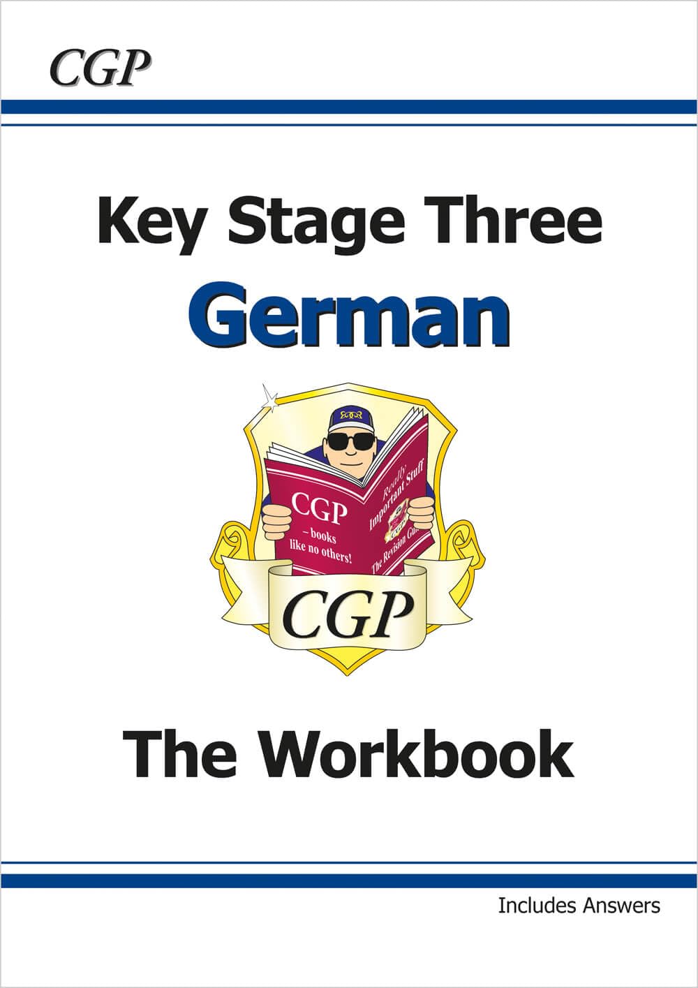 KS3 German Workbook with Answers by  CGP Books,  CGP Books - 9781841468495