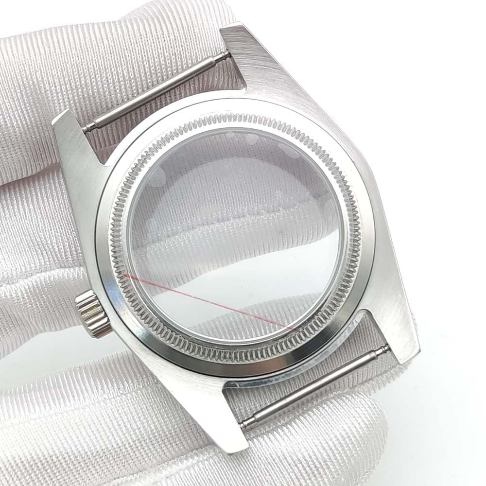Uhrengehäuse Kit, für NH35 NH36 Werk, Glasboden Edelstahl Uhrengehäuse für Rolex Datejust Oyster Perpetual
