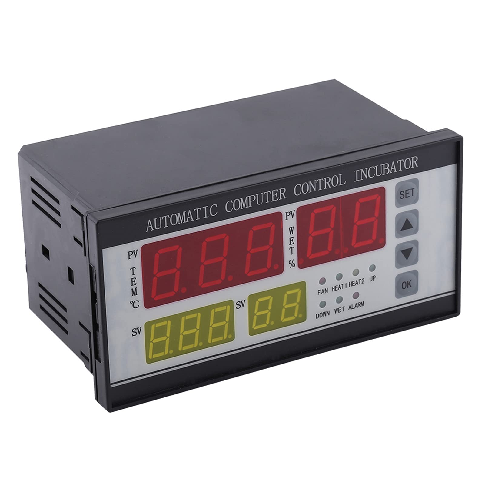 Cyfrowy Regulator Temperatury Automatycznego Inkubatora z Czujnikiem Wilgotności Odpowiedni do Wylęgu Jaj Urządzenie Wielofunkcyjne 1 Szt