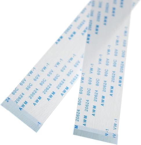 Miniatura 3 de Lind Kitchen 20 unidades de cable plano flexible de 0.020 in de paso de 40 pines para TV LCD, audio de coche, reproductor de DVD, computadora