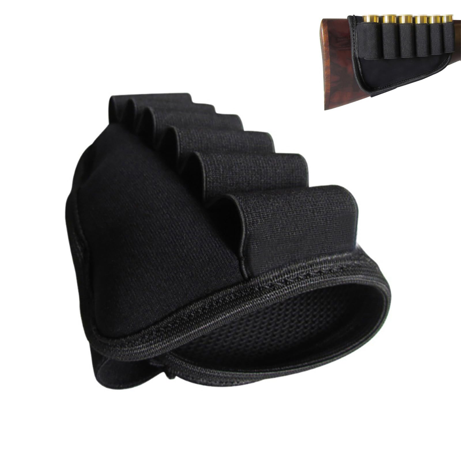 Tactical Buttstock Cheek Pad Rest Shotgun Rifle Shell