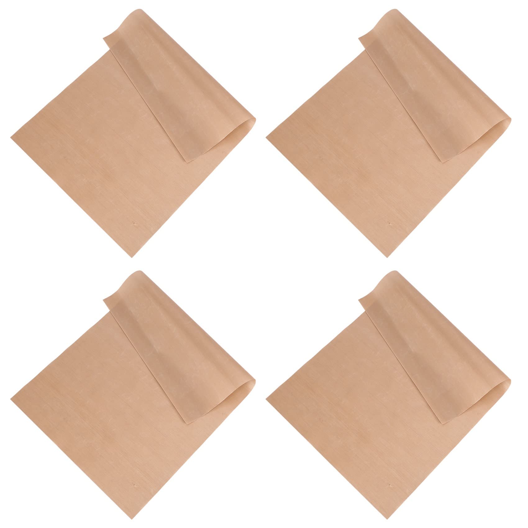 24 Piezas Hoja de PTFE 40X60cm Estera de Hornear Resistente Reutilizable Herramienta de Horno de Cocción de Papel A Prueba de Aceite Antiadherente para BBQ