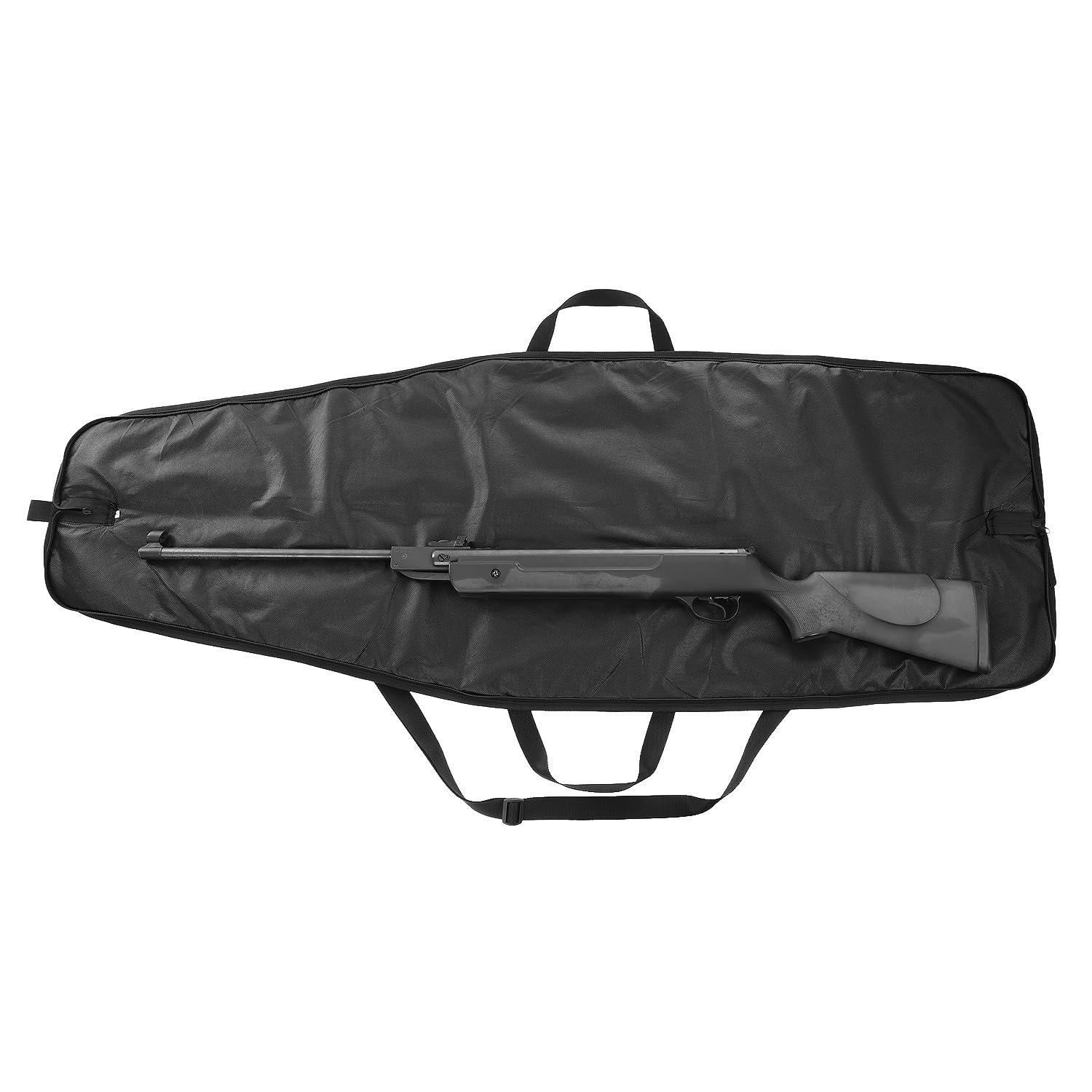 Custodia per Fucile Impermeabile – Borsa da Caccia 120/135 cm con Tracolla, Tasca Esterna, Doppia Cerniera con Passante – Vari Colori