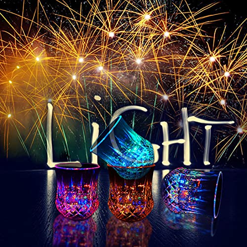 12 Pack Light Up Cups Party Favors Adults Child Glow In The Dark Cups Party Cups Led Flashing Cups Multicolor Led Tumblers Cute Cups Fun Drinking Glasses For Holiday,Festivals,Birthday, Night Clubbing #TOP1