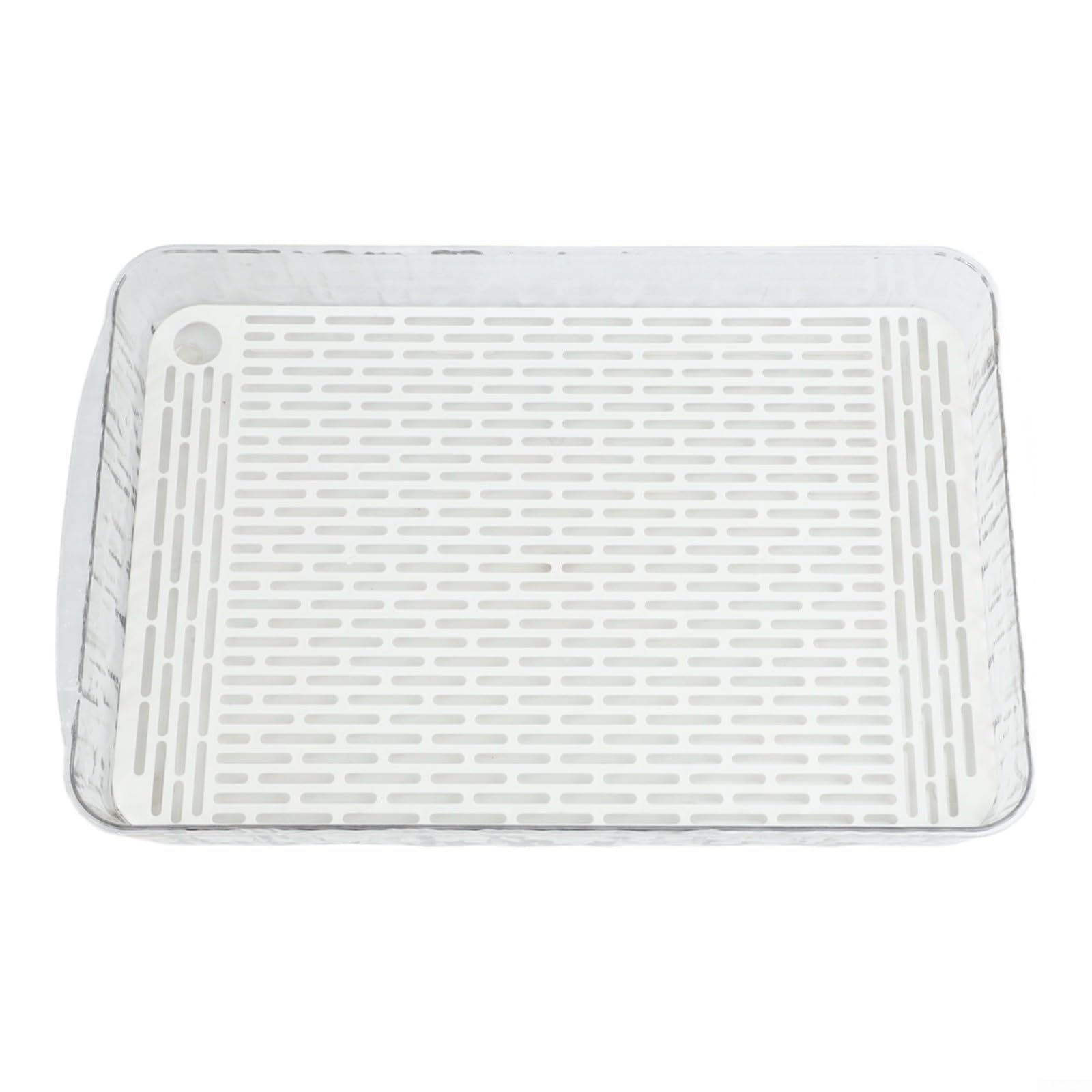 Bandeja Drenaje Plástico PP Ligero Transparente(Transparent L)