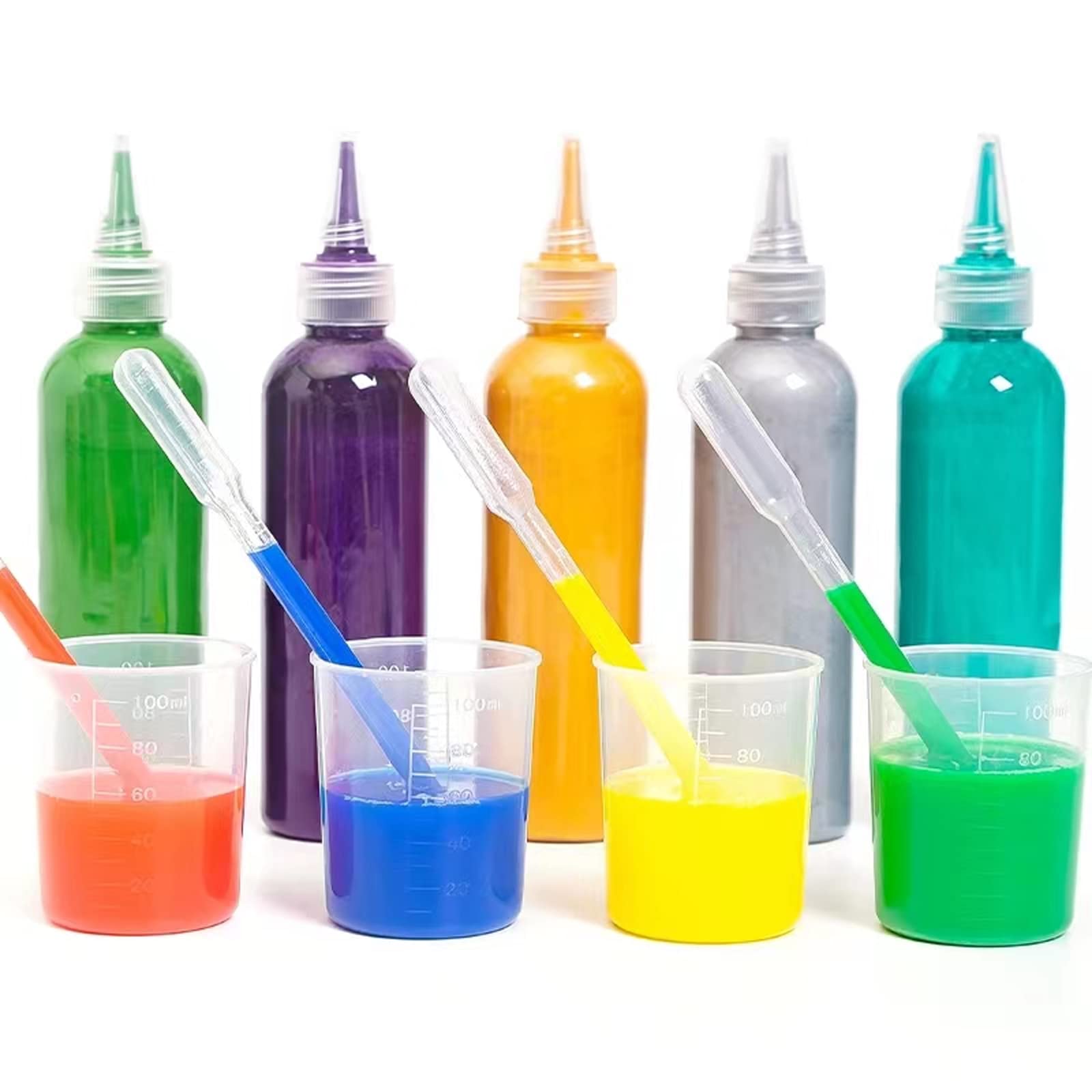 200 Piezas 3ml Pipetas con Escala, Transparente Vpipetas Plastico, Pipeta para Laboratorio