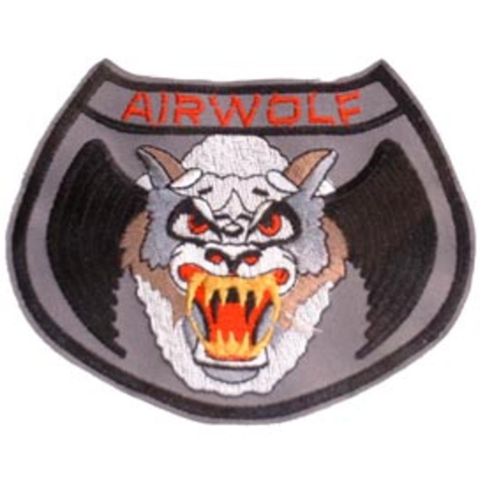 FindingKing U.S. Air Force Airwolf Patch 5"