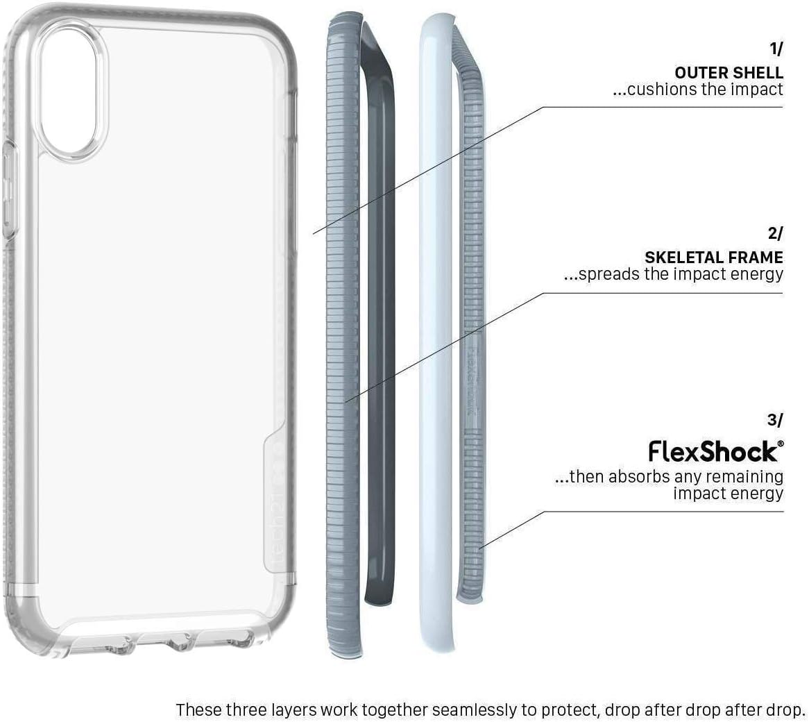 tech21 - Pure Clear Case - for Apple iPhone XR - Clear OPEN BOX