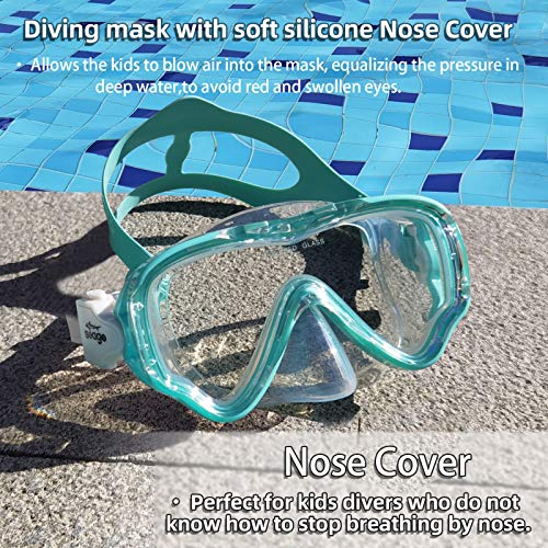 Save 26% on Seago Kids Swim Goggles Snorkel Mask - Image 7
