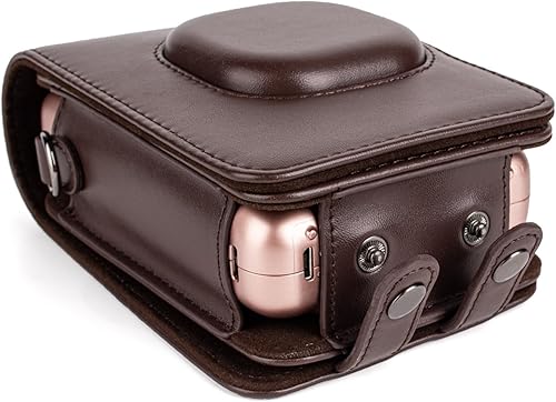Miniatura 8 de kinokoo Funda para cámara Fuji Instax Mini LiPlay Hybrid Instant Film - Funda de piel sintética para Instax Mini LiPlay para proteger la cámara con