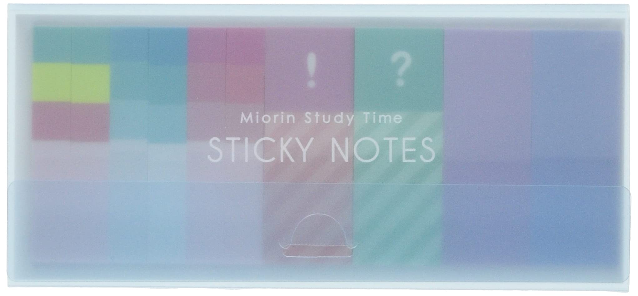 Sun-Star Stationery S2836556 Miorin Sticky Notes Set, Study Time, Miorin, Memorization Learning