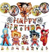 Amazon | SHERONV ドラゴンボール 子供 誕生日 バルーン 飾り付け