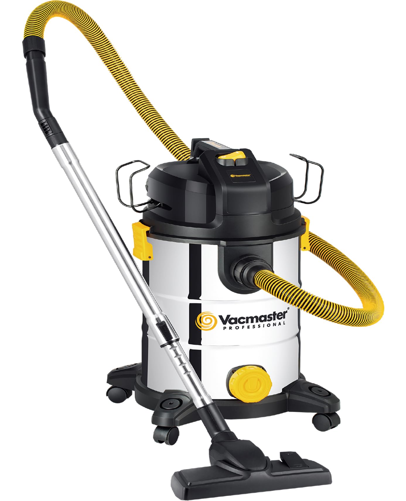 Vacmaster Beast Professional 30L Wet/Dry Vacuum Cleaner 1000 WATT Turbo Motor 30L Stainless Steel Tank | 2 Stage Filter Magic HEPA Filter | Convertible Drain Blower-image-4