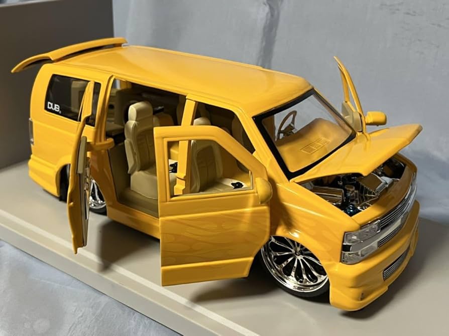 JadaToysDUBCITY未開封アストロCHEVY ASTRO 1:18 JadaToysDUBCITY未開封アストロCHEVY ASTRO 1:18