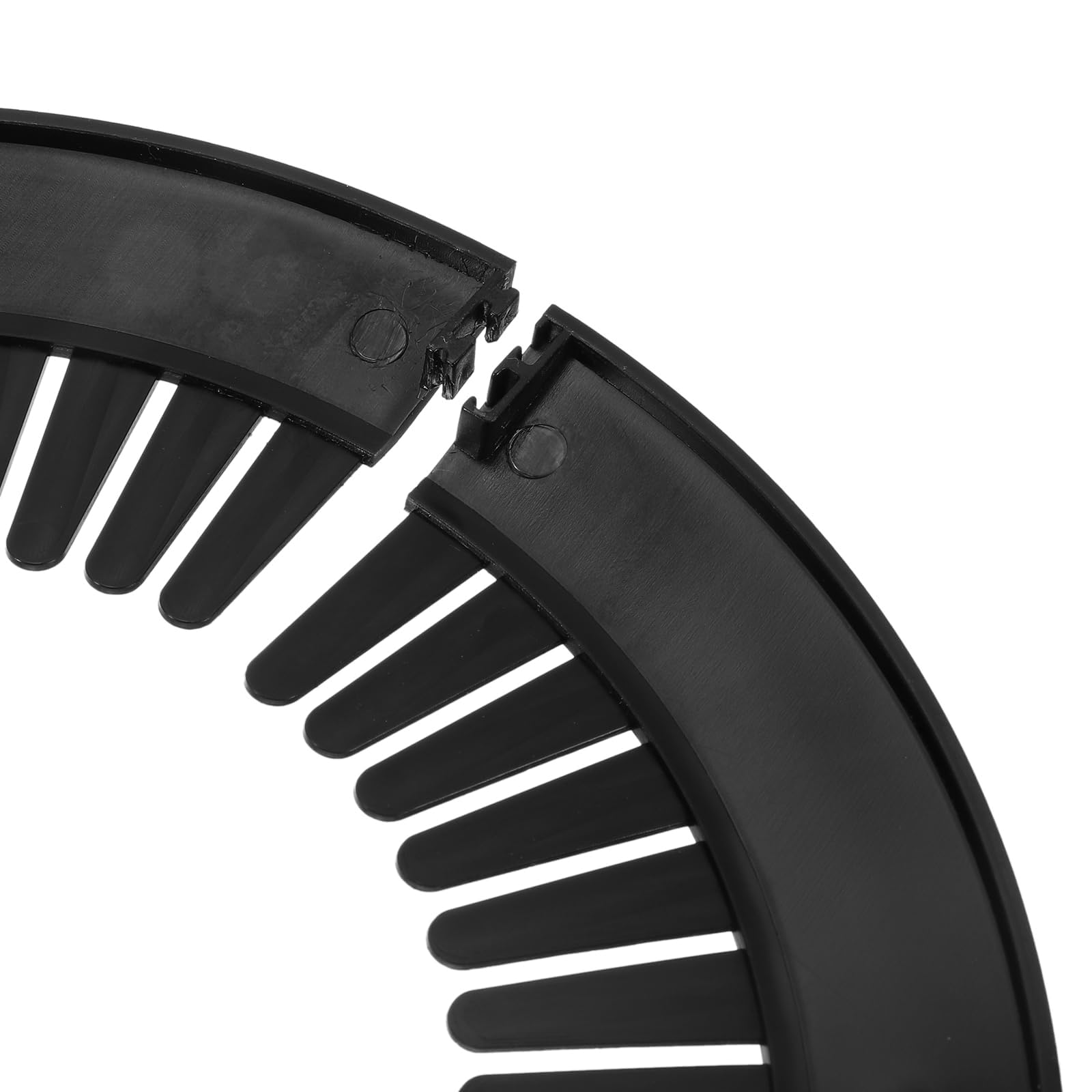 TOP-VIGOR 2pcs 50mm-78mm Pipe Cover Decoration, PP Plastic Escutcheon Pipe Collar for Water Pipe Drain Line - Image 4