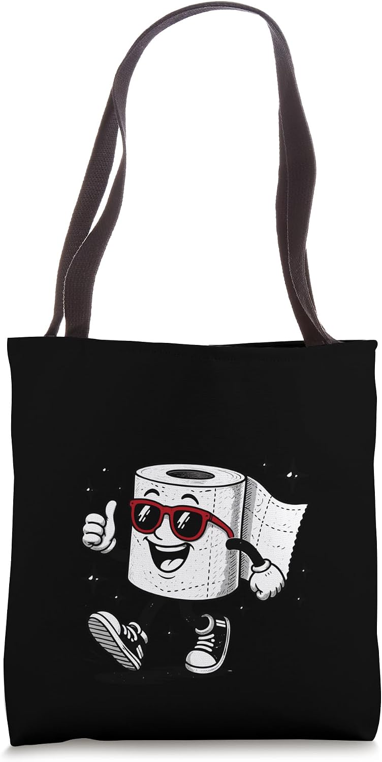 Funny Bathroom Humor Women Sarcasm Joke Tote Bag