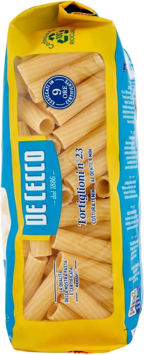 Italian Gourmet Tortiglioni N°23 12 x 500g + Polpa offerte
