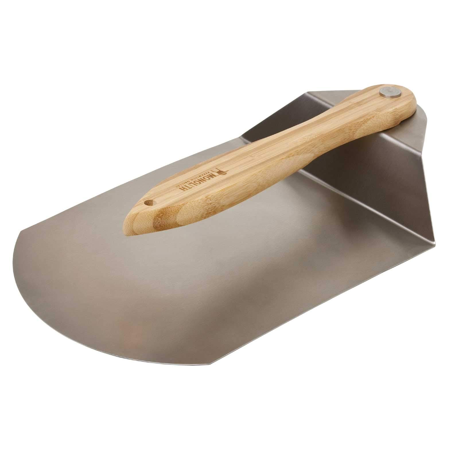 MONOLITH Pizza Set Junior/Icon - Pizzastein 26 x 1,5 cm - Pizzaheber - Pizza Cutter
