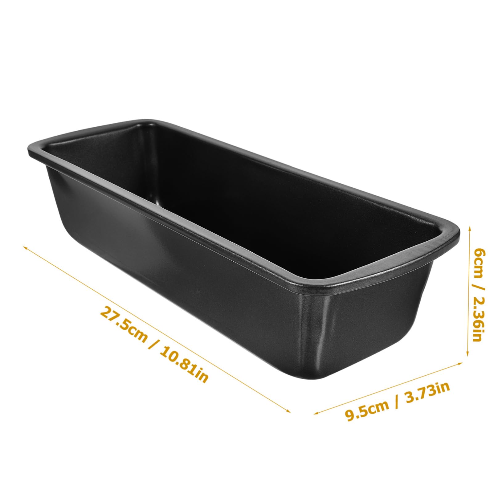 Luxshiny Non Stick Loaf Pan Toast Mold for Baking Bread Toast and Cakes Smooth Edges for Safe Handling Kitchen Accessory for Home Bakers