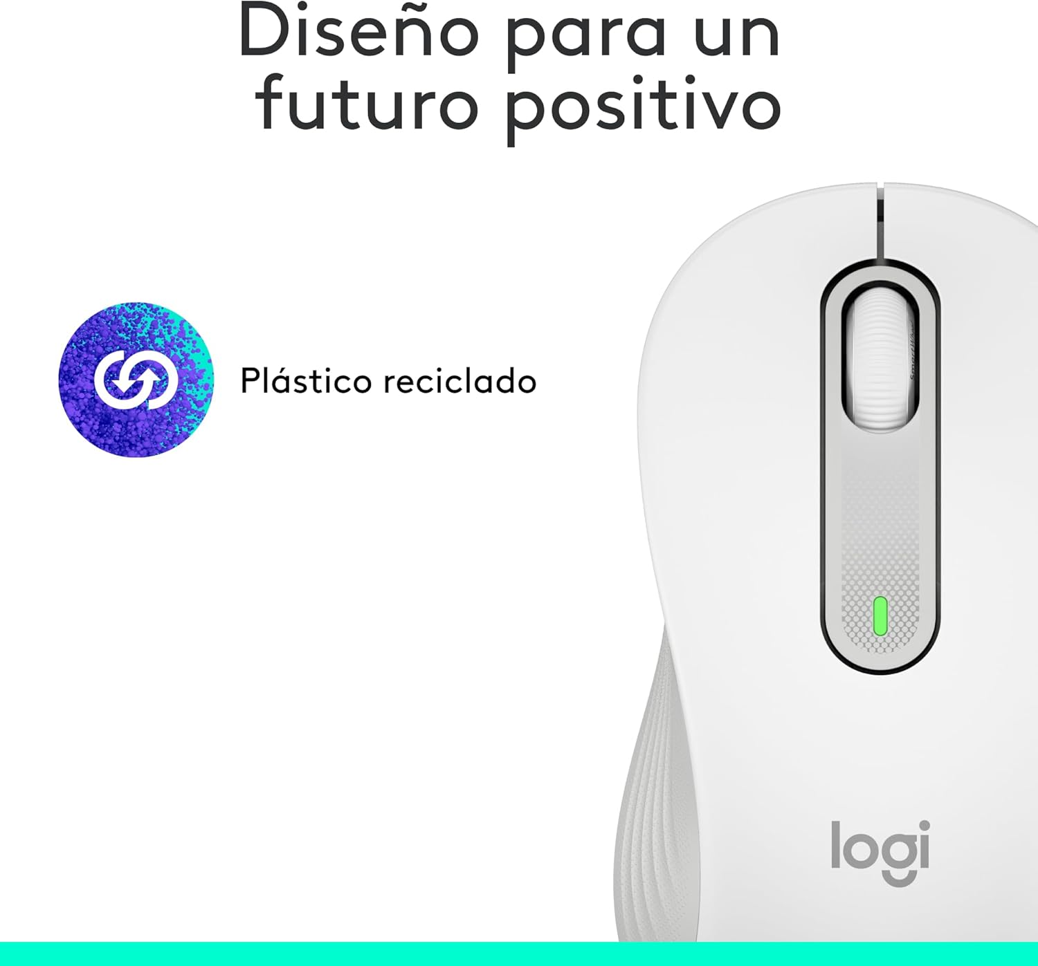 Logitech Signature M650 L Left ratón inalámbrico – para Zurdos, Manos Grandes, 2 años de Pila, clics silenciosos, Botones Personalizables, Bluetooth, PC/Mac/multidispositivo/Chromebook – Blanco 12