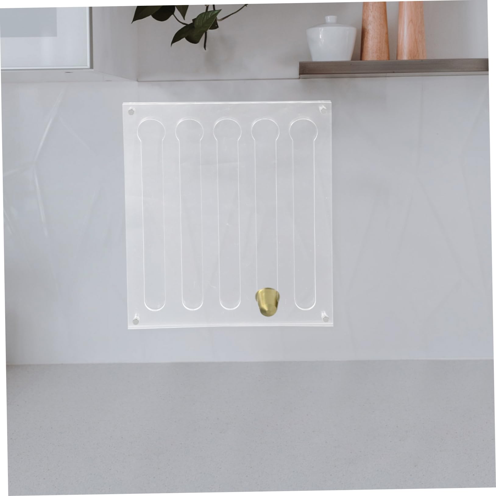 Kaffeepadhalter Aus Kaffeekapsel-Organizer Wandhalter Für Kaffeepads Aufbewahrungshalter Für Kaffeezubehör Präsentationsständer Für Kaffeekapseln Kaffeeaufbewahrungsständer