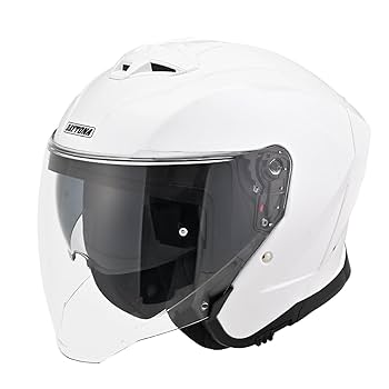 最終値下げ　DAYTONA ヘルメット　ホワイト　L DAYTONA（バイク用品） デイトナ DAYTONA DN-002CP フルフェイス